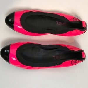 Chanel ballet flats size 8 1/2